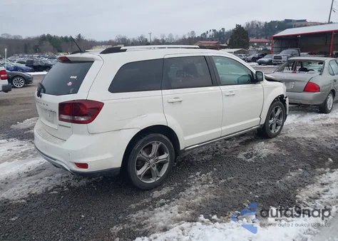 2017 Dodge Journey Crossroad Plus from USA, damaged, VIN 3C4PDCGB0HT612600